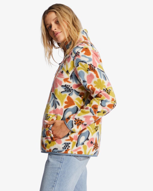 Billabong A/Div Boundary Mock 3 Half-Zip Pullover Sweatshirt Multi 3 | XNZMIH-196
