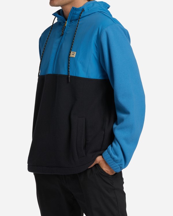 Billabong A/Div Boundary S Kapucí Half-Zip Pullover Tmavě Blankyt | BZPHWT-156