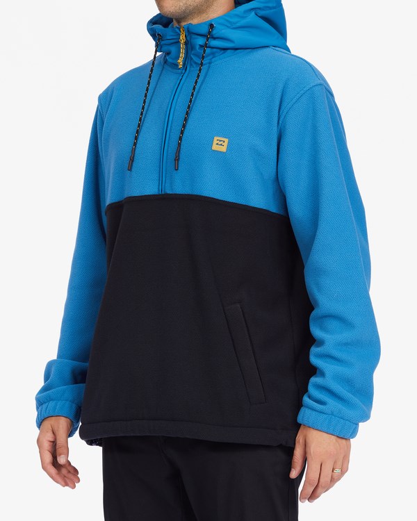 Billabong A/Div Boundary S Kapucí Half-Zip Pullover Tmavě Blankyt | BZPHWT-156
