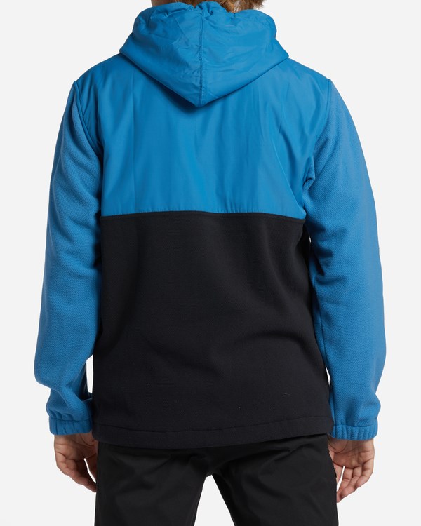Billabong A/Div Boundary S Kapucí Half-Zip Pullover Tmavě Blankyt | BZPHWT-156