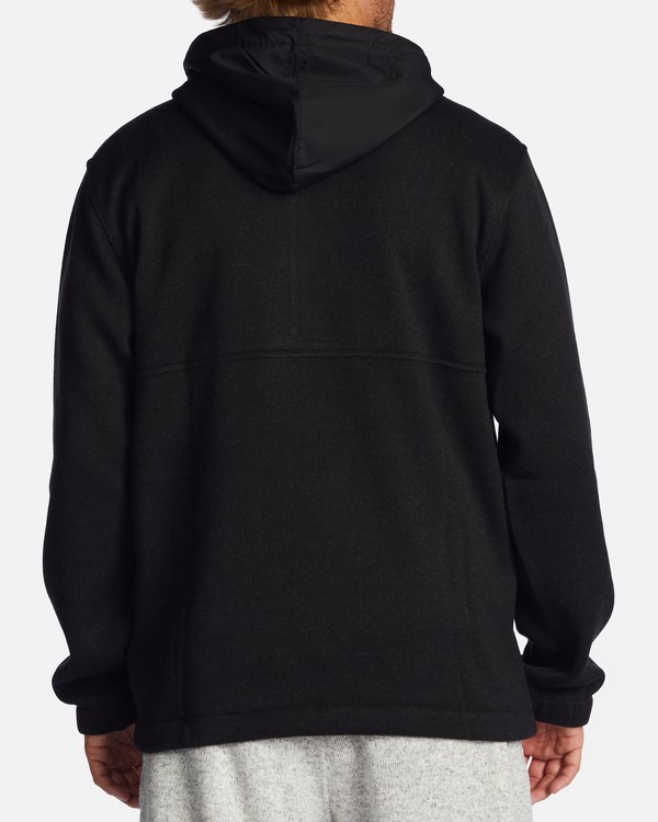 Billabong A/Div Boundary S Kapucí Half-Zip Pullover Černé | GJULMF-429