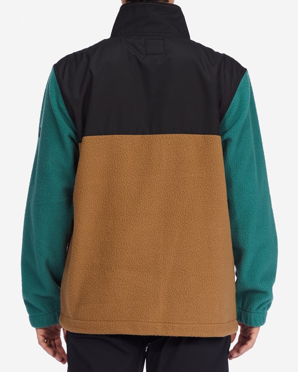 Billabong A/Div Boundary Trailové Zip-Up Fleece Clay | ZFIWJT-732