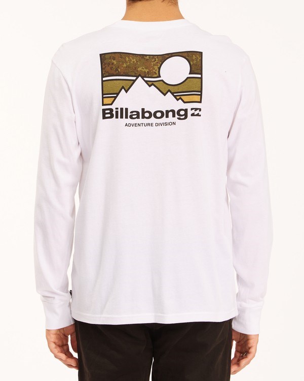 Billabong A/Div Capitan Long Sleeve T-Shirt Bílé | OHARCM-704