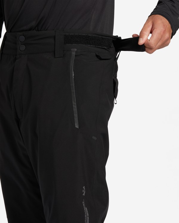 Billabong A/Div Compass 15K Insulated Snow Pants Černé | QEBFTU-940