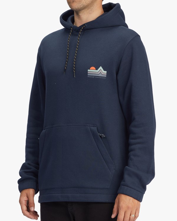 Billabong A/Div Compass Pullover Hoodie Nite | LVGMAP-793