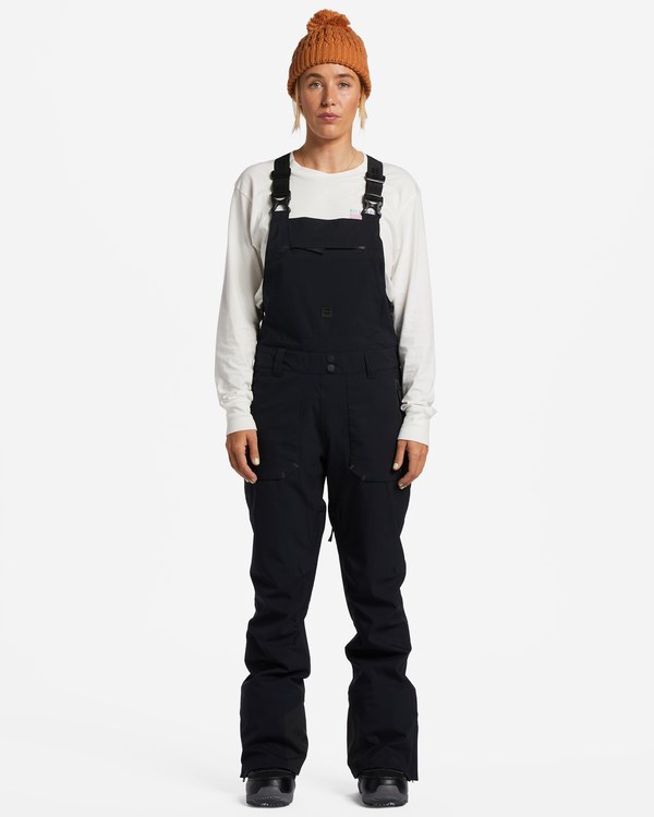 Billabong A/Div Drifter STX 45K Shell Bib Snow Pants Černé | AQKYDI-460