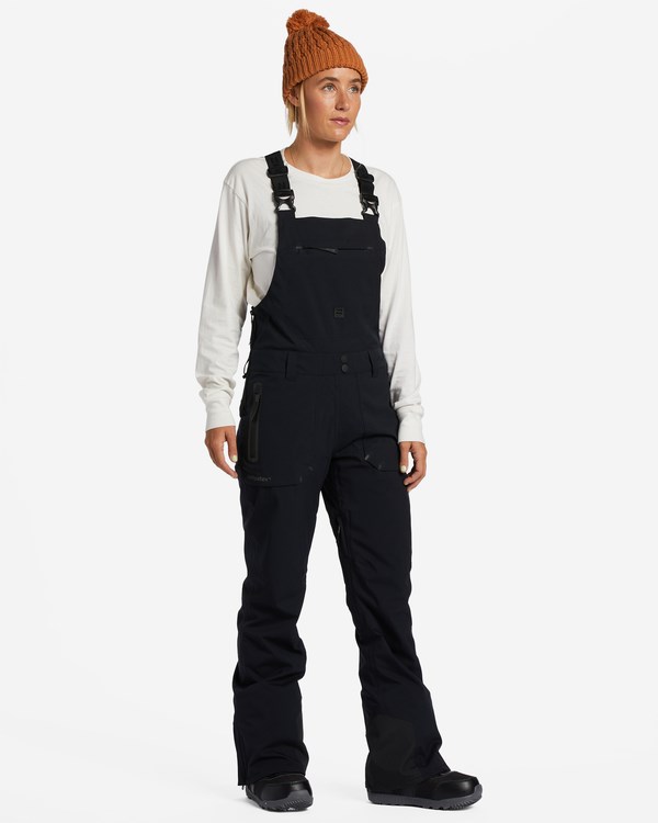 Billabong A/Div Drifter STX 45K Shell Bib Snow Pants Černé | AQKYDI-460