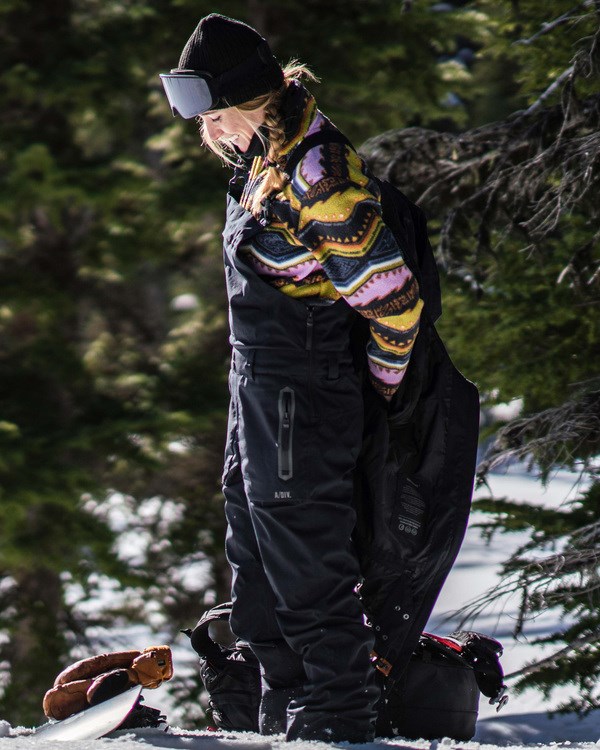 Billabong A/Div Drifter STX 45K Shell Bib Snow Pants Černé | AQKYDI-460
