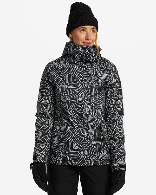 Billabong A/Div Eclipse 15K Insulated Snow Jacket Černé | GHLXSA-410