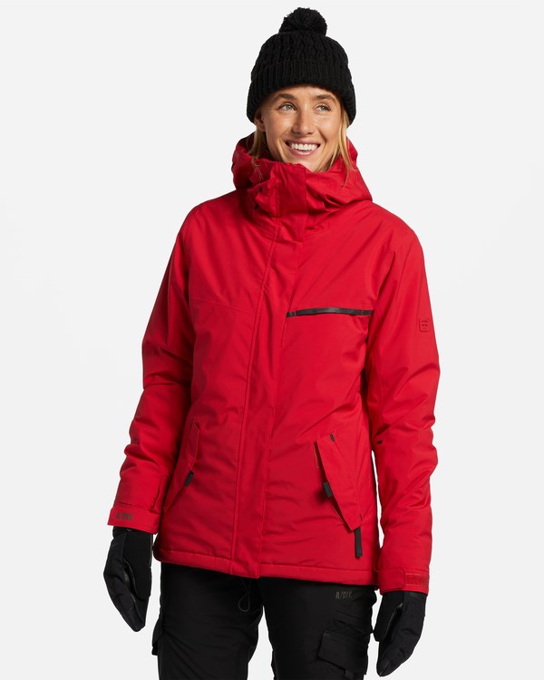 Billabong A/Div Eclipse 15K Insulated Snow Jacket Scarlet | VZYRPK-739