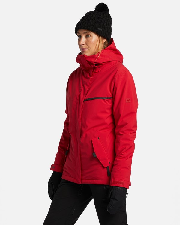 Billabong A/Div Eclipse 15K Insulated Snow Jacket Scarlet | VZYRPK-739