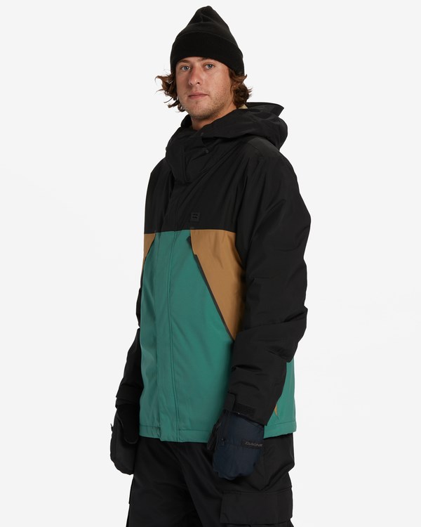 Billabong A/Div Expedition 15K Insulated Snow Jacket Evergreen | QKYUOD-432