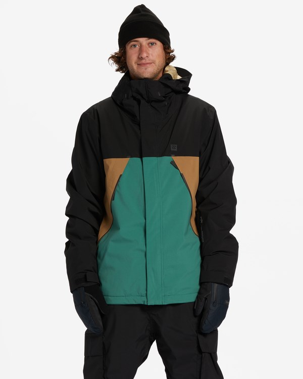 Billabong A/Div Expedition 15K Insulated Snow Jacket Evergreen | QKYUOD-432