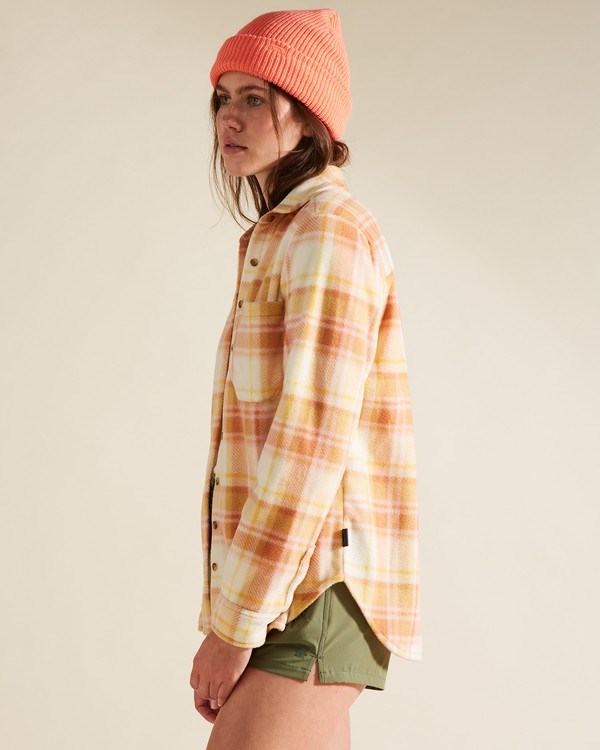 Billabong A/Div Forge Flannel Top Toffee | OSHWEB-302