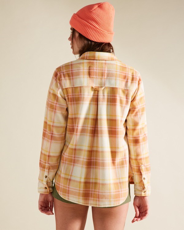 Billabong A/Div Forge Flannel Top Toffee | OSHWEB-302