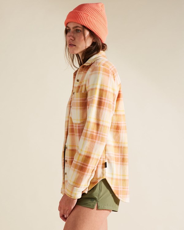 Billabong A/Div Forge Flannel Top Toffee | OSHWEB-302