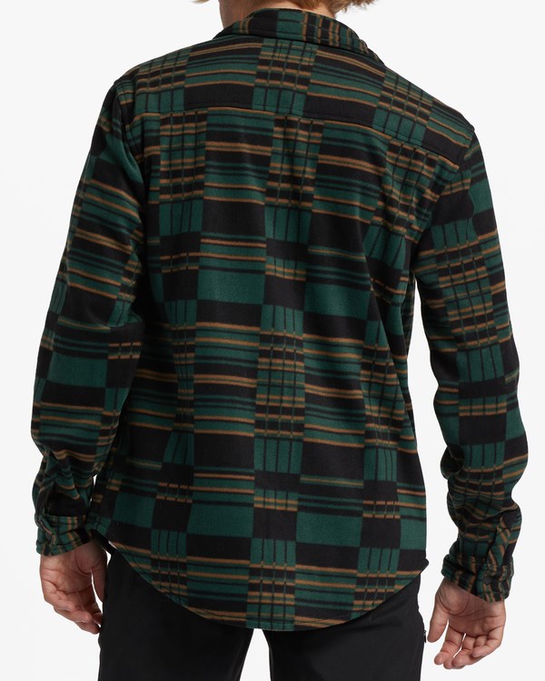 Billabong A/Div Furnace Flannel Shirt Evergreen | FIRKHQ-982