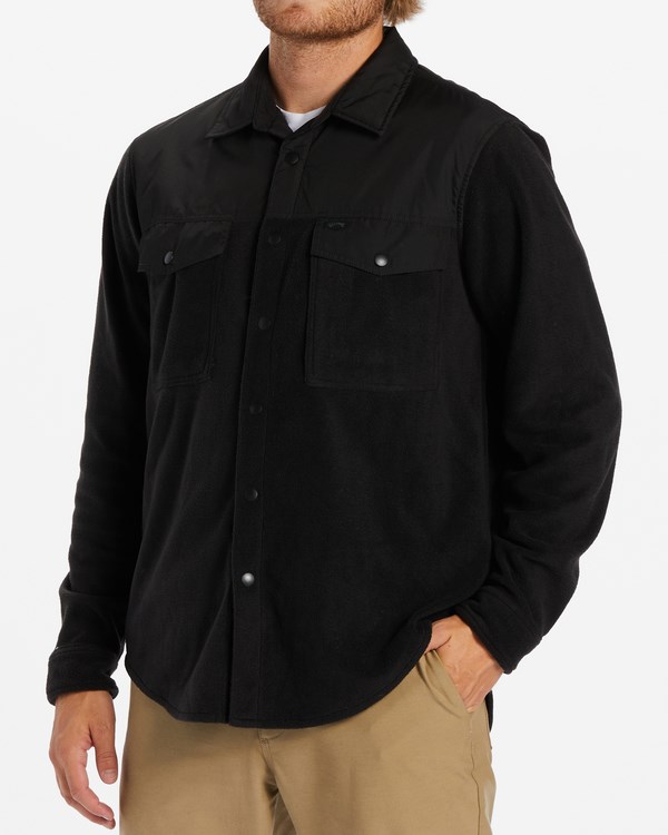 Billabong A/Div Furnace Plus Long Sleeve Shirt Černé | KBRJXV-203