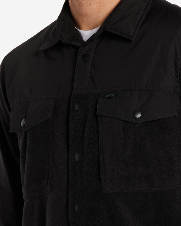 Billabong A/Div Furnace Plus Long Sleeve Shirt Černé | KBRJXV-203