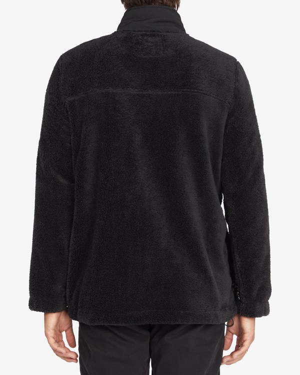 Billabong A/Div Glacier Mock Neck Zip-Up Jacket Černé | MVUDZC-063