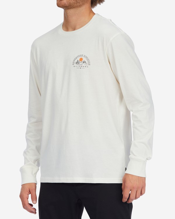 Billabong A/Div Highland Long Sleeve T-Shirt Bílé | JRSYAI-586