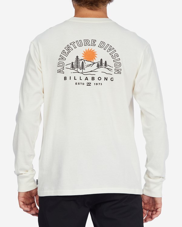 Billabong A/Div Highland Long Sleeve T-Shirt Bílé | JRSYAI-586