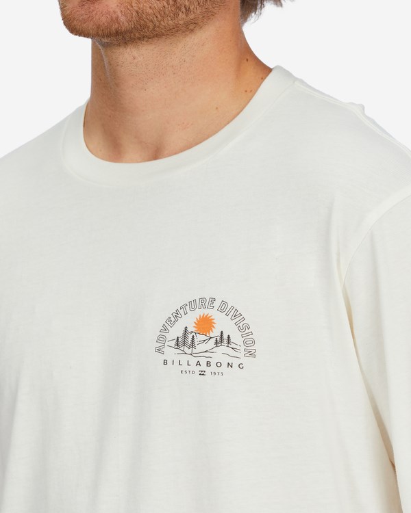 Billabong A/Div Highland Long Sleeve T-Shirt Bílé | JRSYAI-586