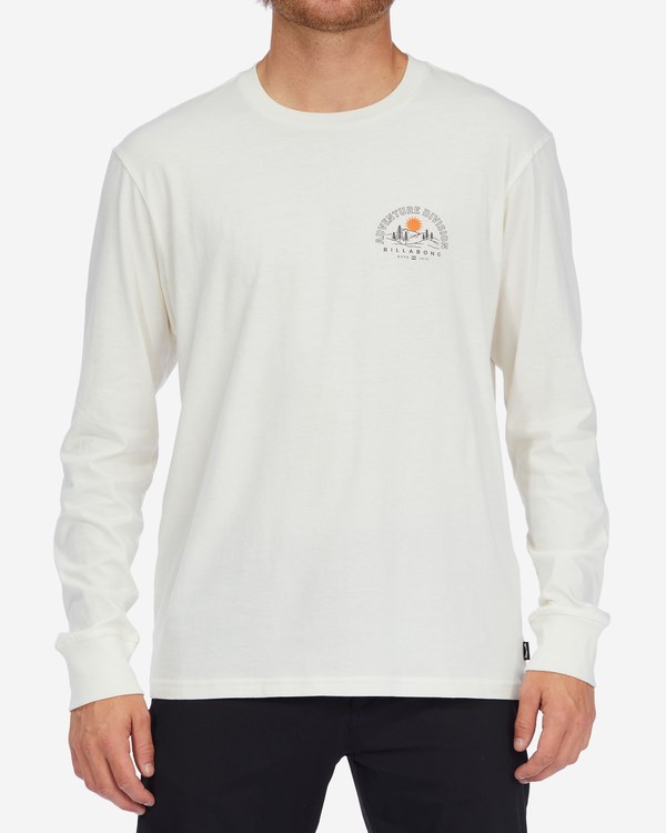 Billabong A/Div Highland Long Sleeve T-Shirt Bílé | JRSYAI-586