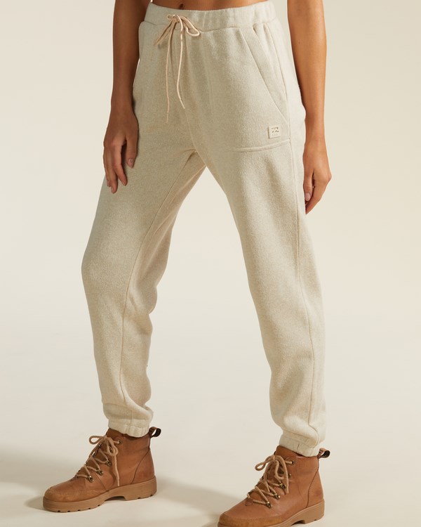 Billabong A/Div Highway Sweatpants Heather Oatmeal | PJZOCL-780