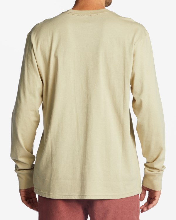 Billabong A/Div Icons Long Sleeve T-Shirt Hnědožlutý | KCXRES-921