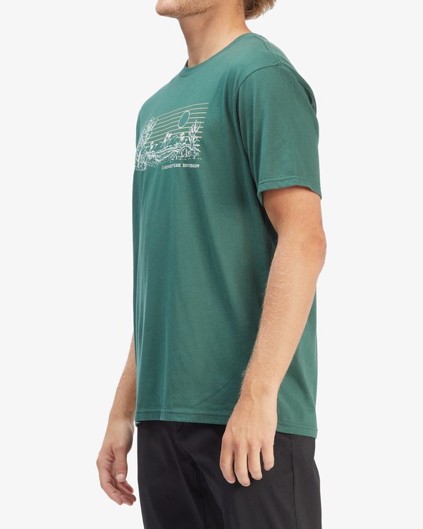 Billabong A/Div Journey Organic Krátké Sleeve T-Shirt Alpine | VCQJZG-148