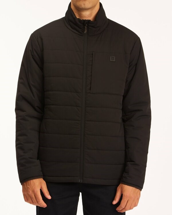 Billabong A/Div Journey Plus Mock Neck Zip-Up Jacket Černé | HYZJFB-923