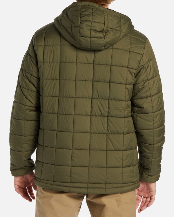 Billabong A/Div Journey Puffer Jacket Military | YBVFQU-814