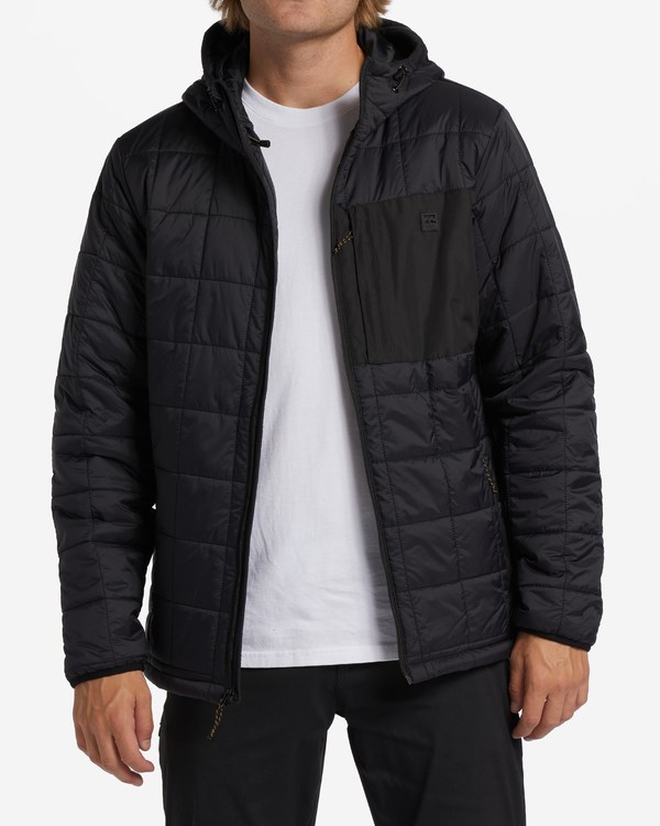 Billabong A/Div Journey Puffer Jacket Černé | XWGNLH-579