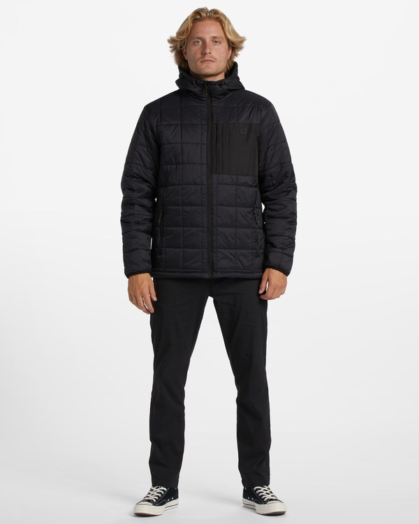 Billabong A/Div Journey Puffer Jacket Černé | XWGNLH-579