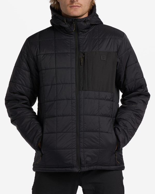 Billabong A/Div Journey Puffer Jacket Černé | XWGNLH-579