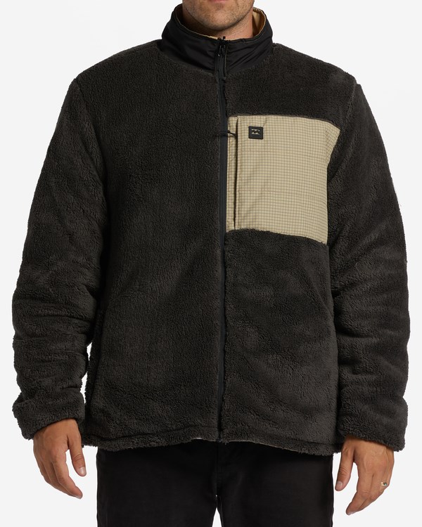 Billabong A/Div Journey Reversible Zip-Up Jacket Sand Dune | EPZRQJ-315