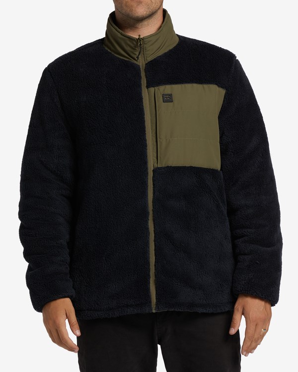 Billabong A/Div Journey Reversible Zip-Up Jacket Military | SDJBRO-045