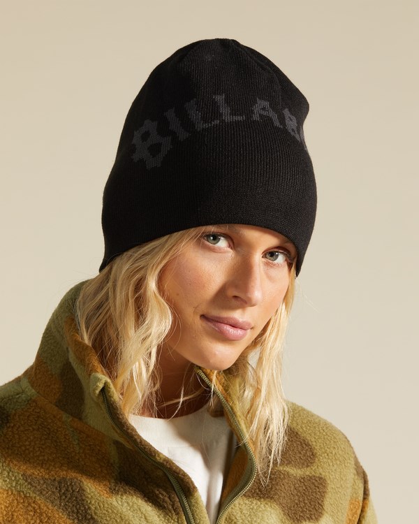Billabong A/Div Layered On Slouchy Beanie Černé | KLQTGW-416