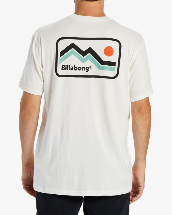 Billabong A/Div Length Krátké Sleeve T-Shirt Bílé | AKXLUG-408