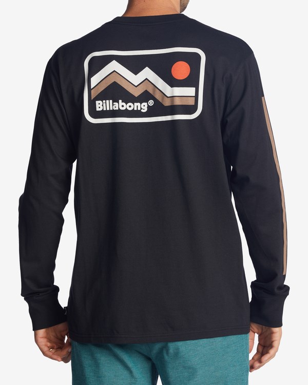 Billabong A/Div Length Long Sleeve T-Shirt Černé | BRHGOT-987