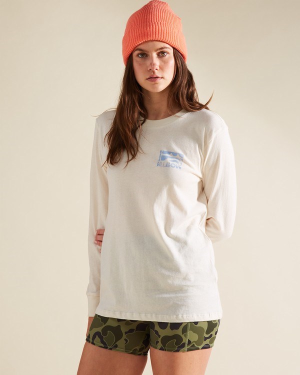 Billabong A/Div Long Sleeve T-Shirt Bílé | VYITEJ-531