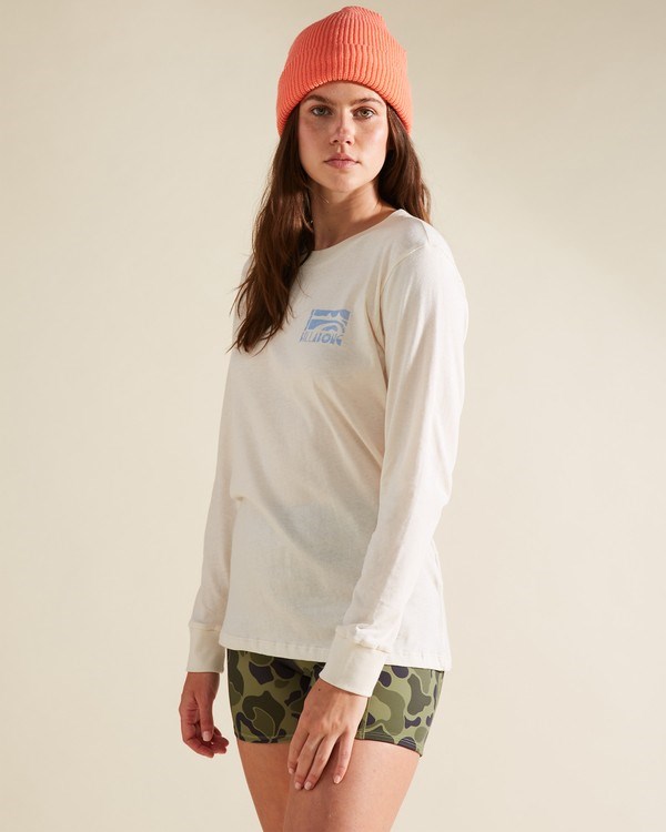 Billabong A/Div Long Sleeve T-Shirt Bílé | VYITEJ-531