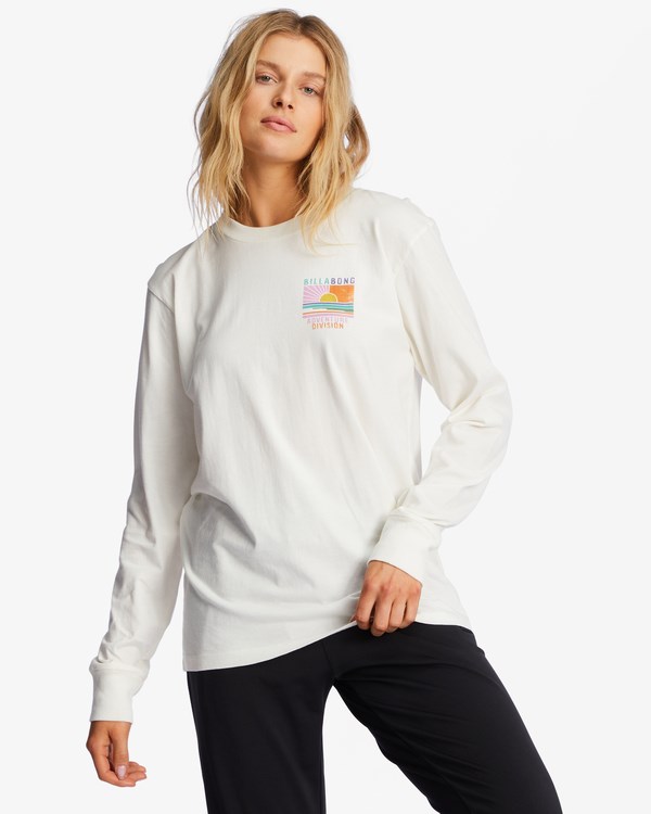 Billabong A/Div Long Sleeve T-Shirt Fresh Powder | OWEHCI-756