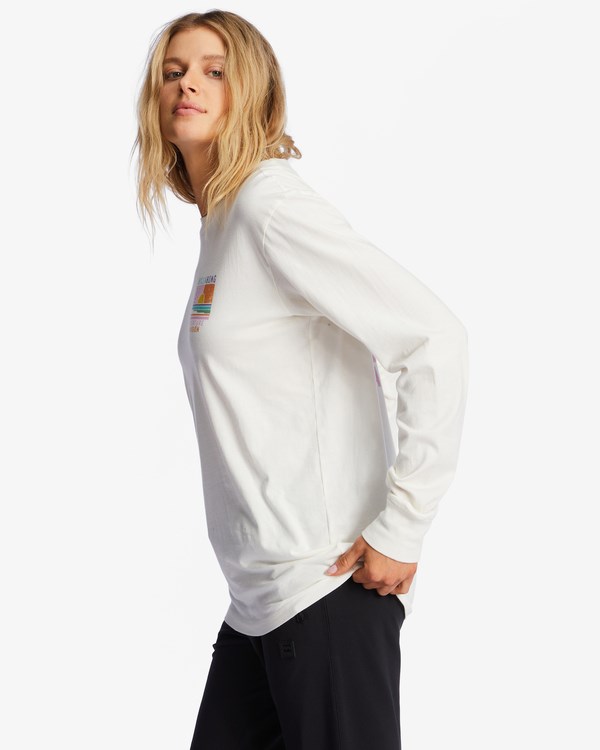Billabong A/Div Long Sleeve T-Shirt Fresh Powder | OWEHCI-756