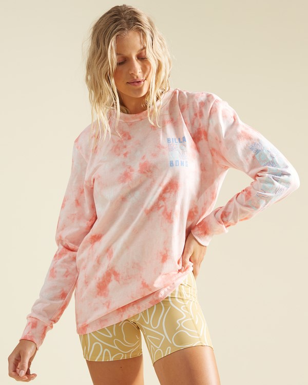 Billabong A/Div Long Sleeve T-Shirt Peach Tea | UNCDPL-103
