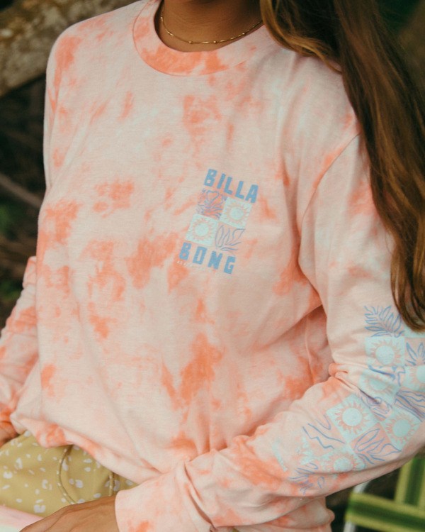 Billabong A/Div Long Sleeve T-Shirt Peach Tea | UNCDPL-103