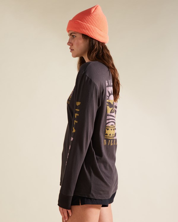 Billabong A/Div Long Sleeve T-Shirt Černé | UEOMAL-970