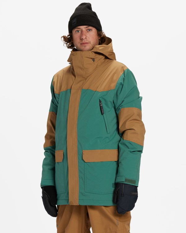 Billabong A/Div Montana 15K Insulated Snow Jacket Evergreen | DRAZQH-691