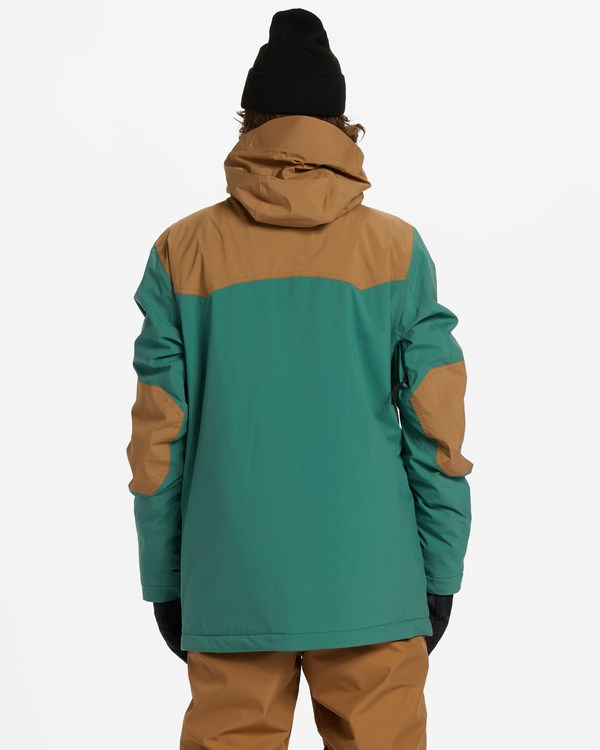 Billabong A/Div Montana 15K Insulated Snow Jacket Evergreen | DRAZQH-691